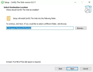 Certify the Web — 02